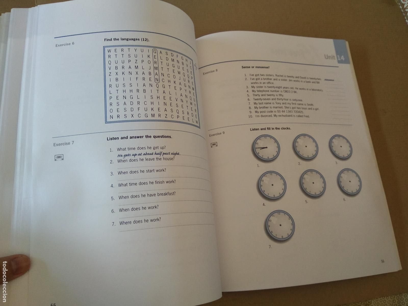 Libros de segunda mano: LIBRO INGLES ENGLISH 1A + INLINGUA EJERCICIOS ACTIVIDADES - Foto 4