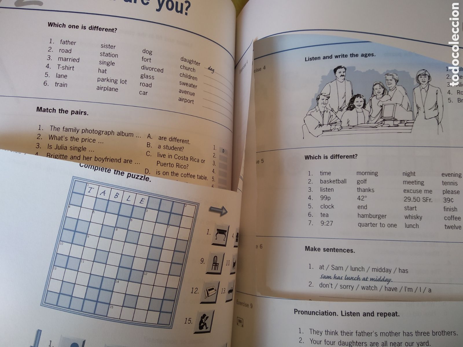 Libros de segunda mano: LIBRO INGLES ENGLISH 1A + INLINGUA EJERCICIOS ACTIVIDADES - Foto 5