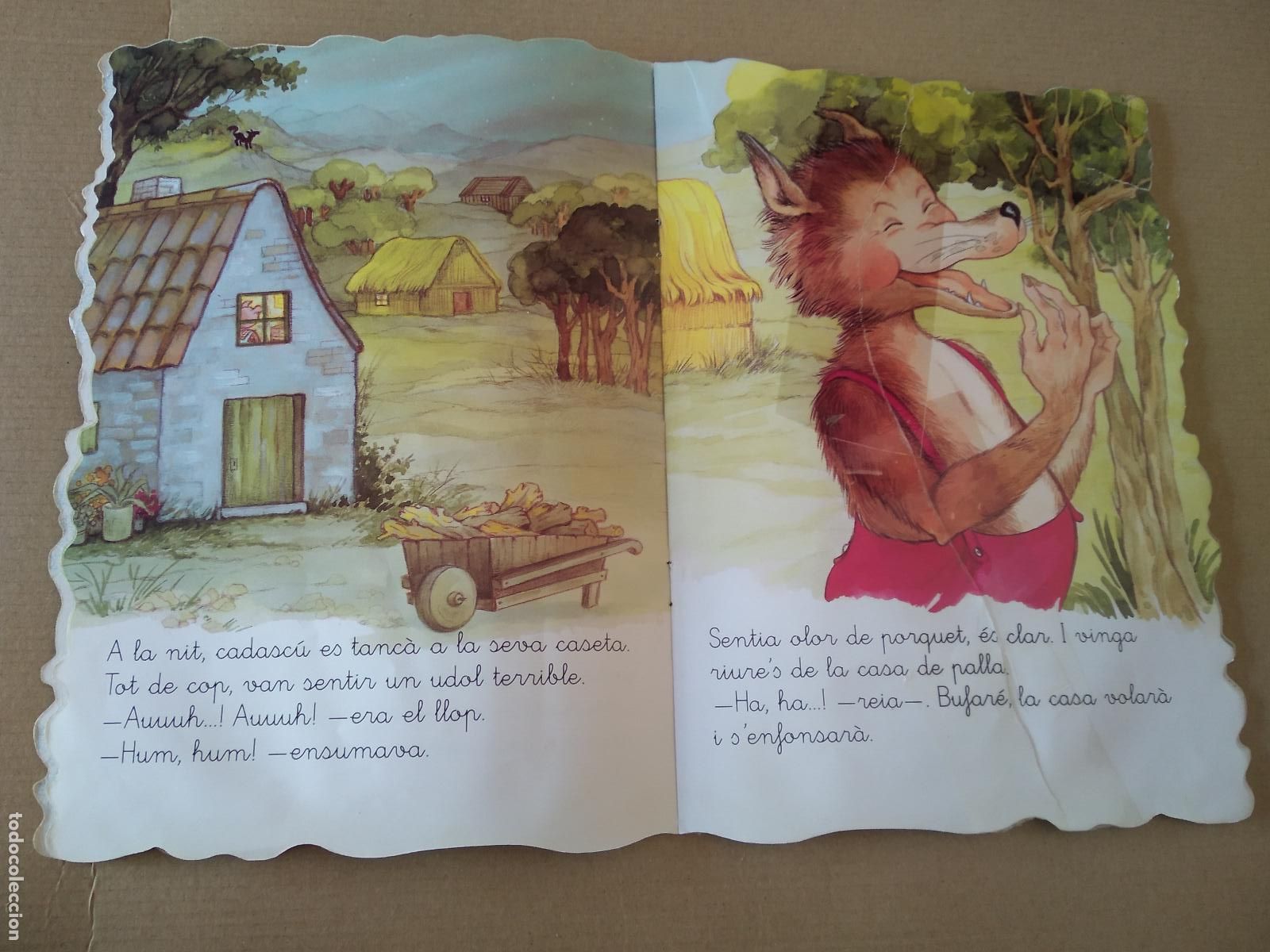 Libros de segunda mano: LIBRO EN CATALAN ELS TRES PORQUETS COMBEL EDITORIAL - Foto 3