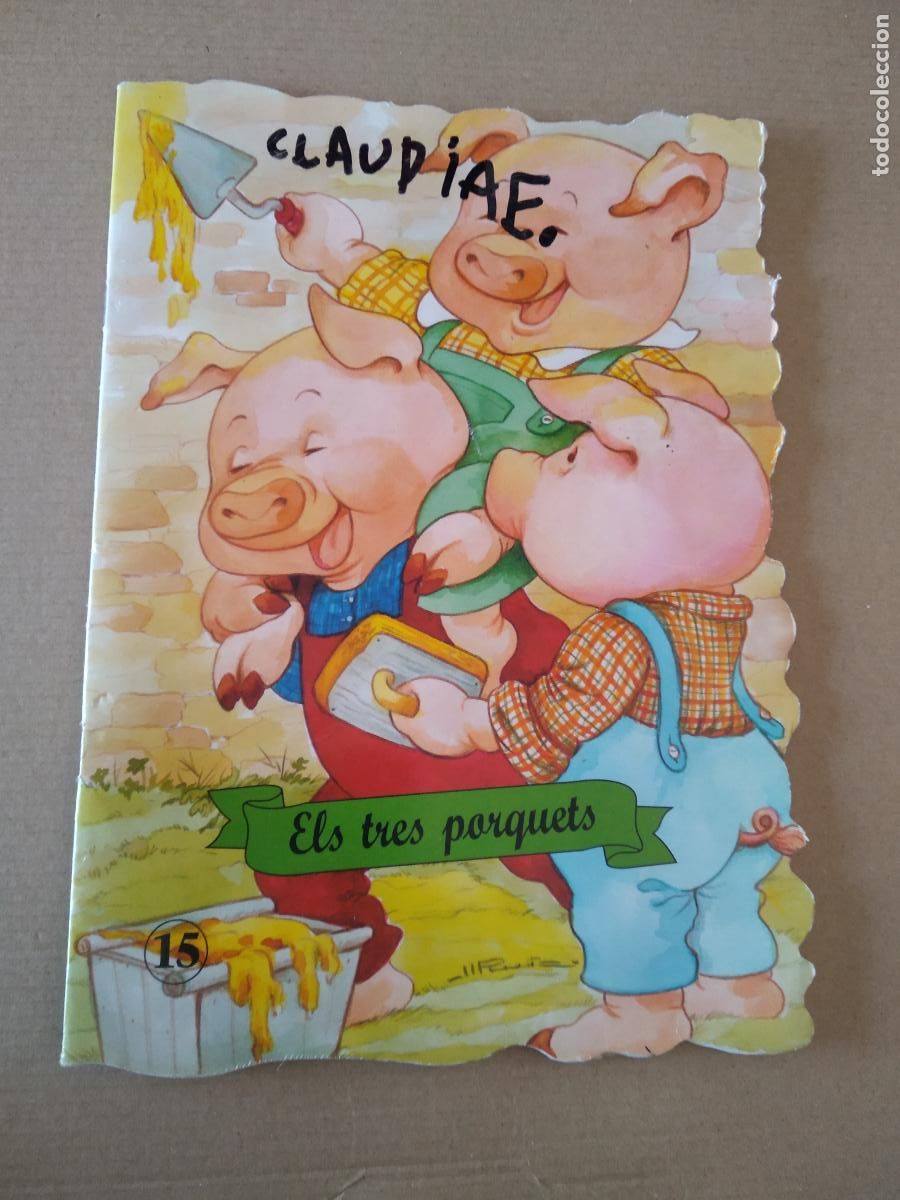 Libros de segunda mano: LIBRO EN CATALAN ELS TRES PORQUETS COMBEL EDITORIAL - Foto 1