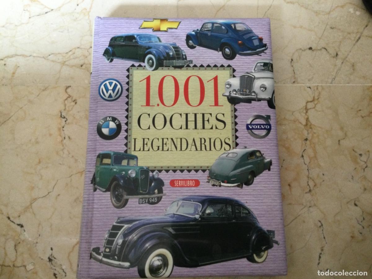Libros de segunda mano: 1001 coches legendarios.Servilibro - Foto 1