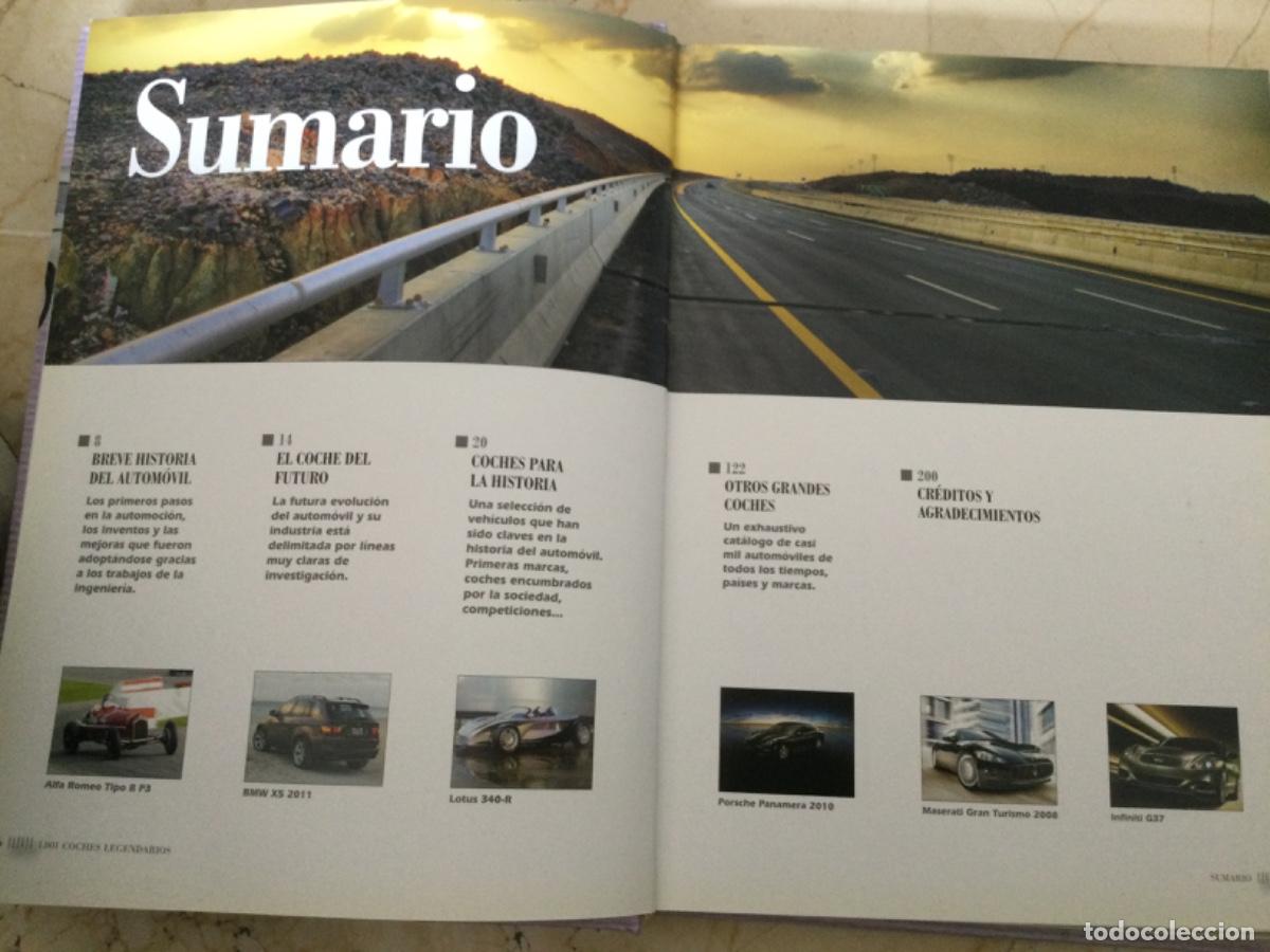 Libros de segunda mano: 1001 coches legendarios.Servilibro - Foto 2