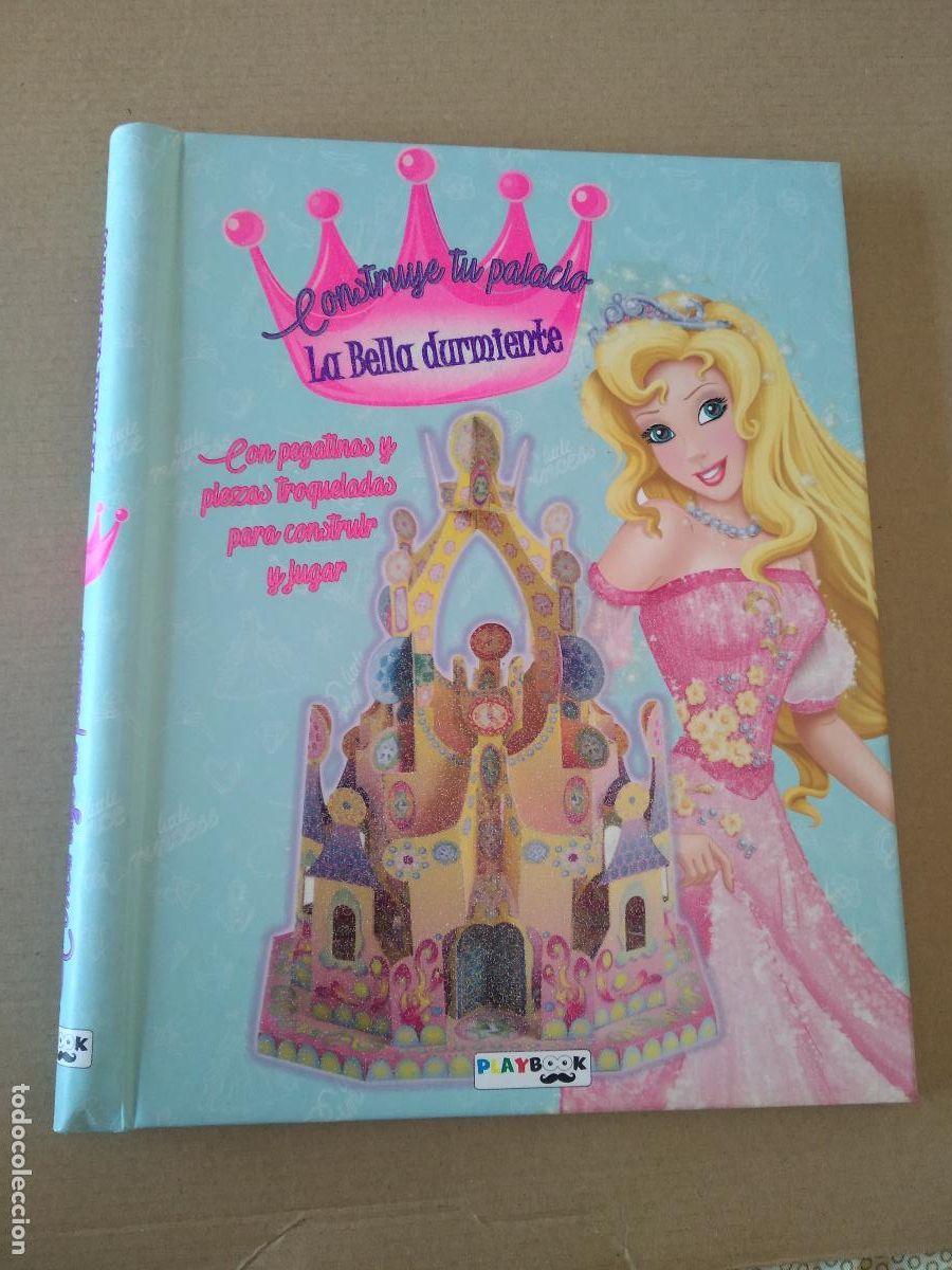 Libros de segunda mano: LIBRO CONSTRUYE TU PALACIO LA BELLA DURMIENTE DISNEY PLAY BOOK - Foto 1