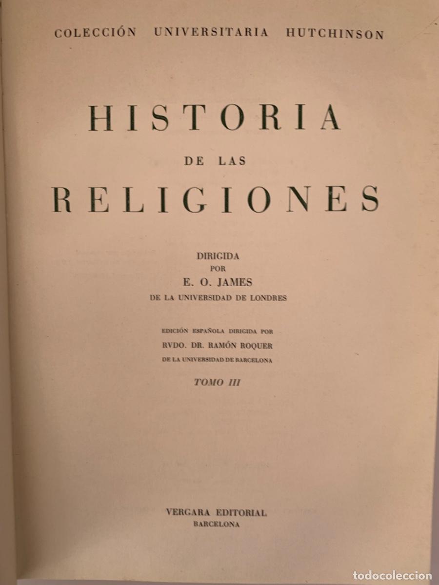Libros de segunda mano: Historia de las Religiones - Foto 4