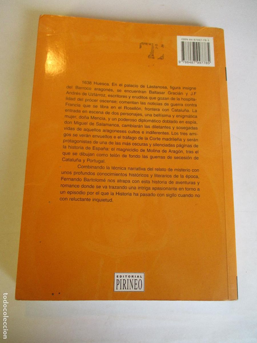 Libros de segunda mano: FERNANDO BARTOLOM&Eacute; BENITO Matar a un rey w26713 - Foto 2