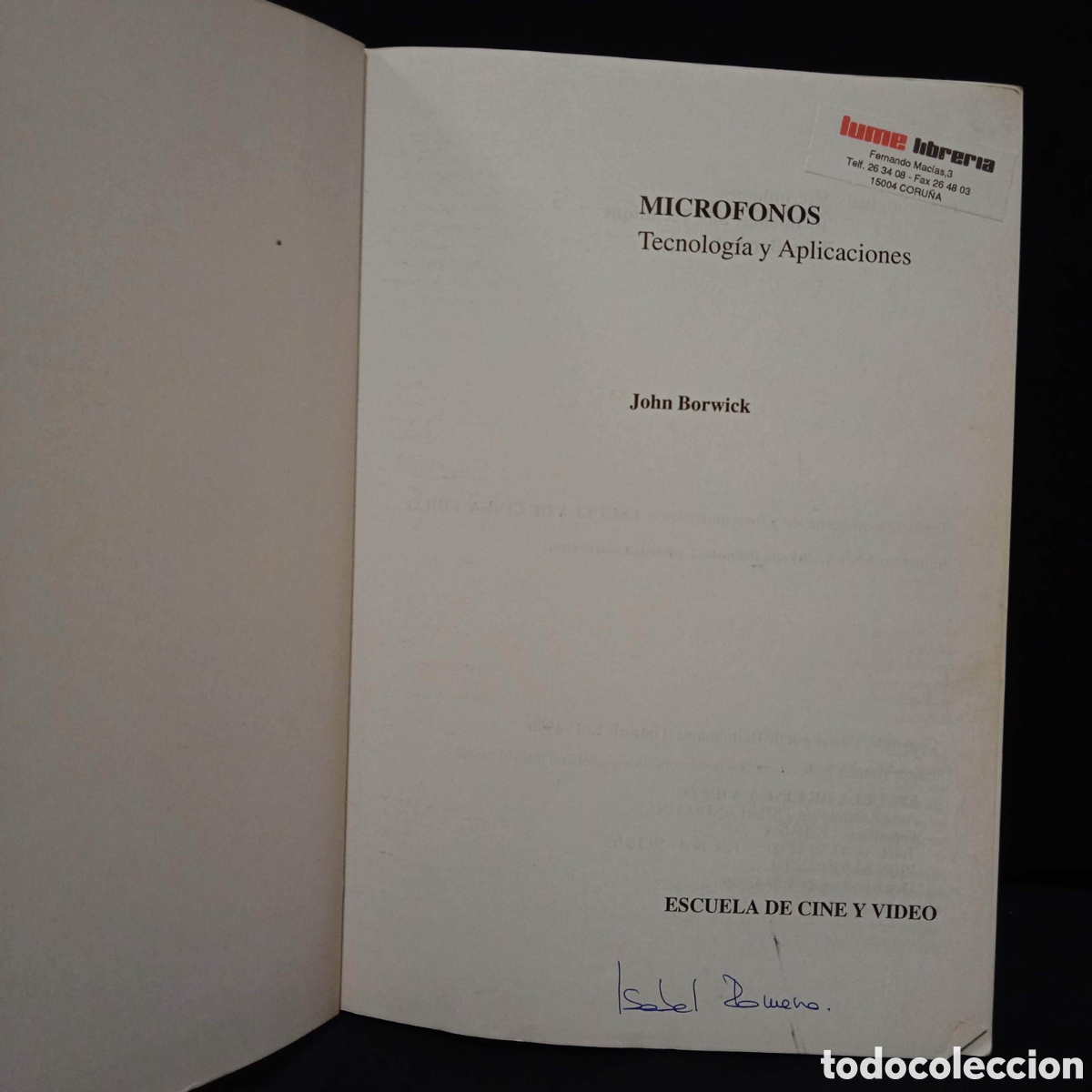 Libros de segunda mano: MICR&Oacute;FONOS TECNOLOG&Iacute;A Y APLICACIONES - JOHN BORWICK #8565 - Foto 3