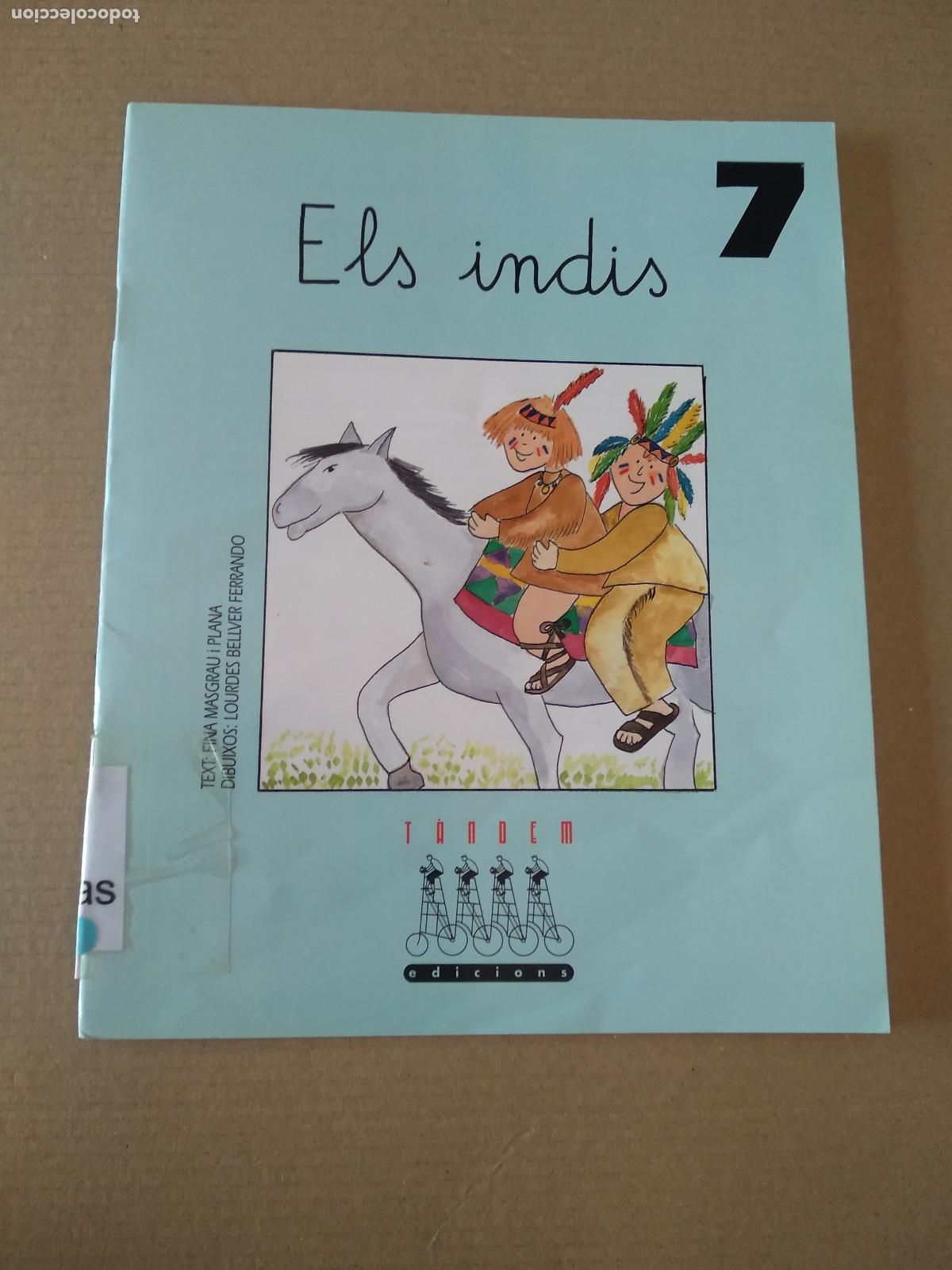 Libros de segunda mano: LIBRO EN CATALAN ELS INDIS TANDEM EDICIONS - Foto 1
