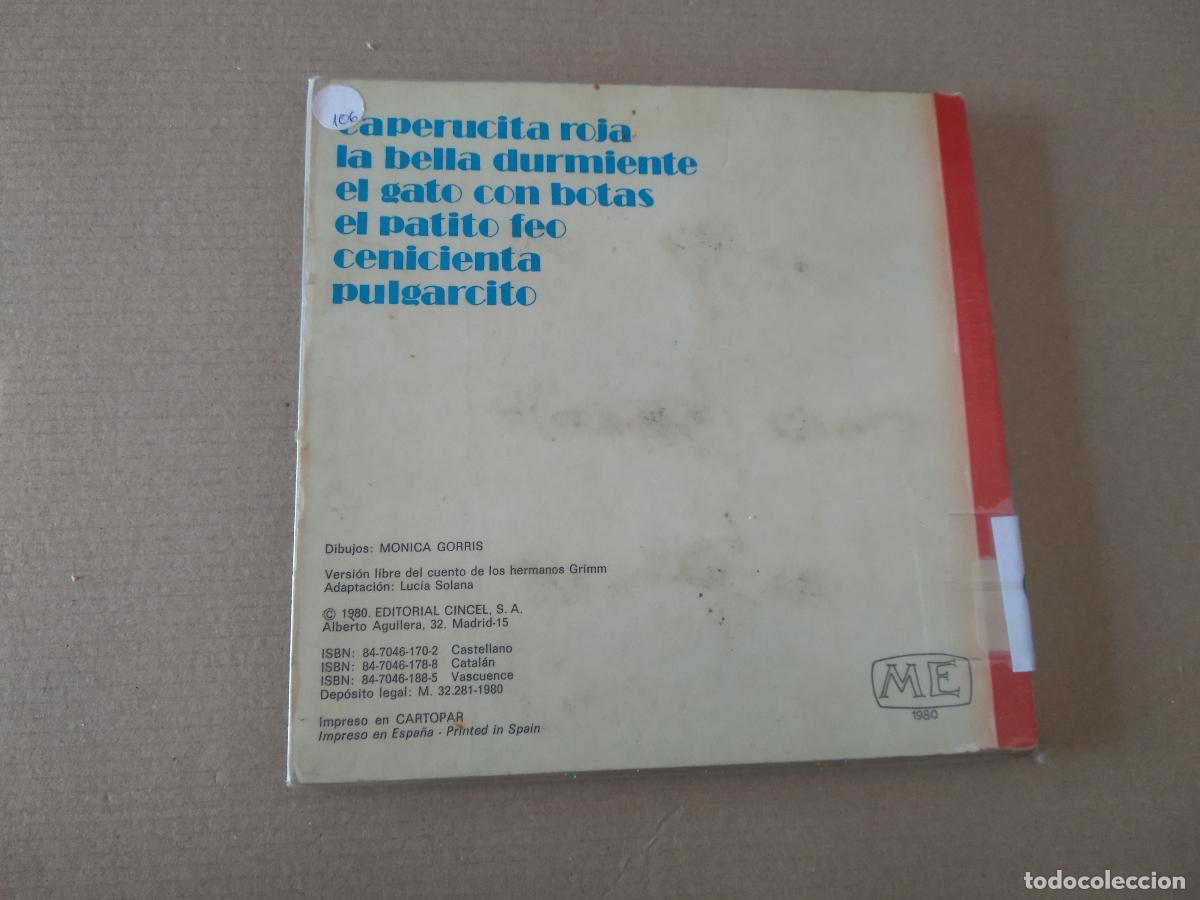 Libros de segunda mano: LIBRO CAPERUCITA ROJA CINCEL - Foto 4
