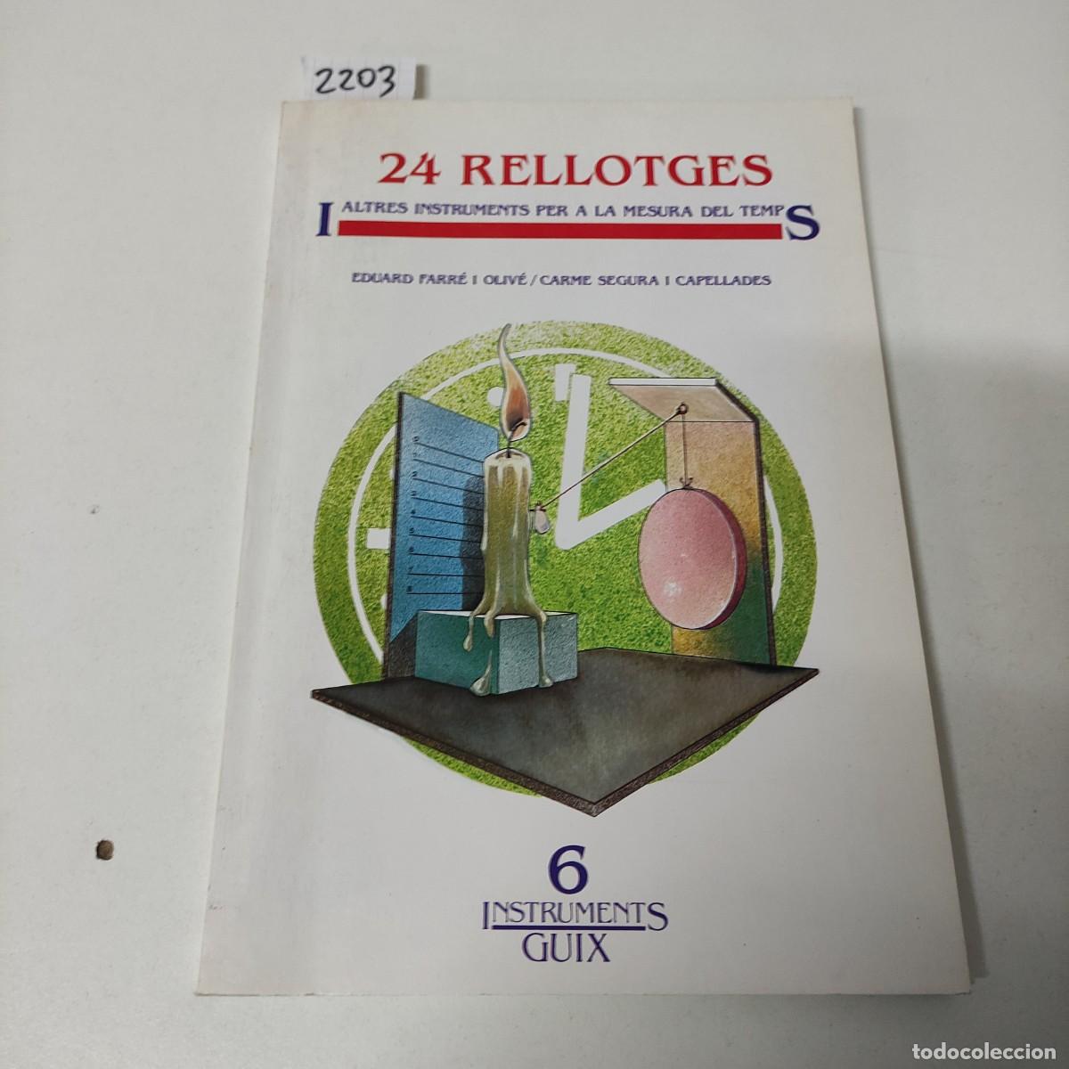 Libros de segunda mano: 24 Rellotges I altres instruments per a la mesura del temps - Foto 1