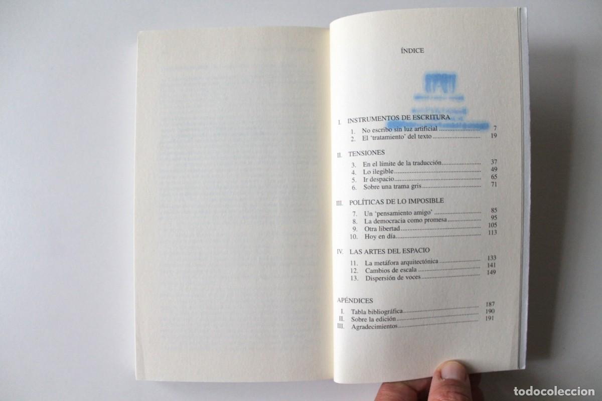 Libros de segunda mano: Jacques Derrida - No escribo sin luz artificial - Cuatro. Ediciones - Foto 3