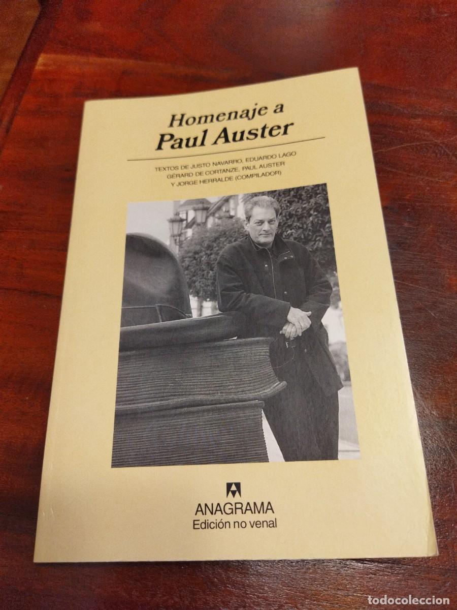 Libros de segunda mano: Homenaje a Paul Auster - Foto 1