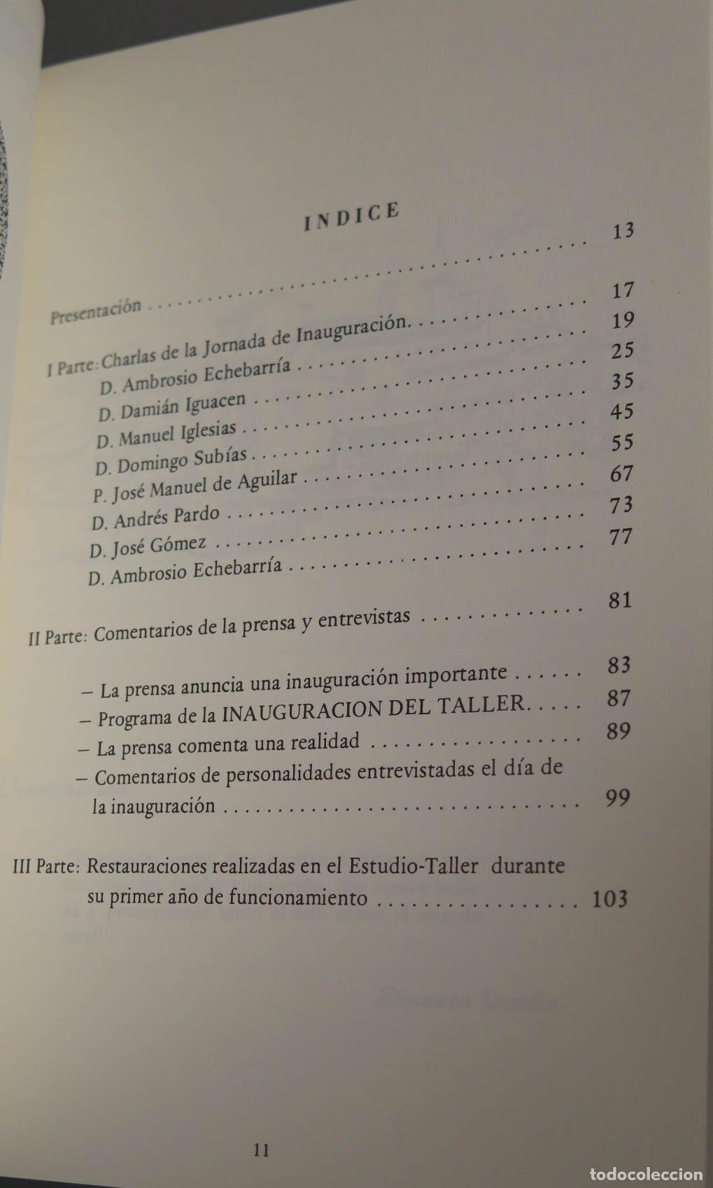 Libros de segunda mano: ESTUDIO-TALLER DE RESTAURACION LASPAULES. HUESCA - Foto 2