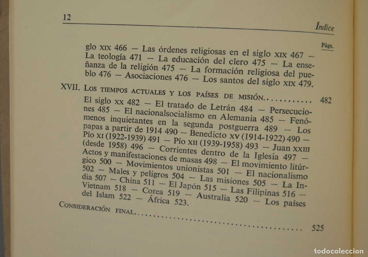 Libros de segunda mano: Historia de la Iglesia. Ludwig Hertling - Foto 7