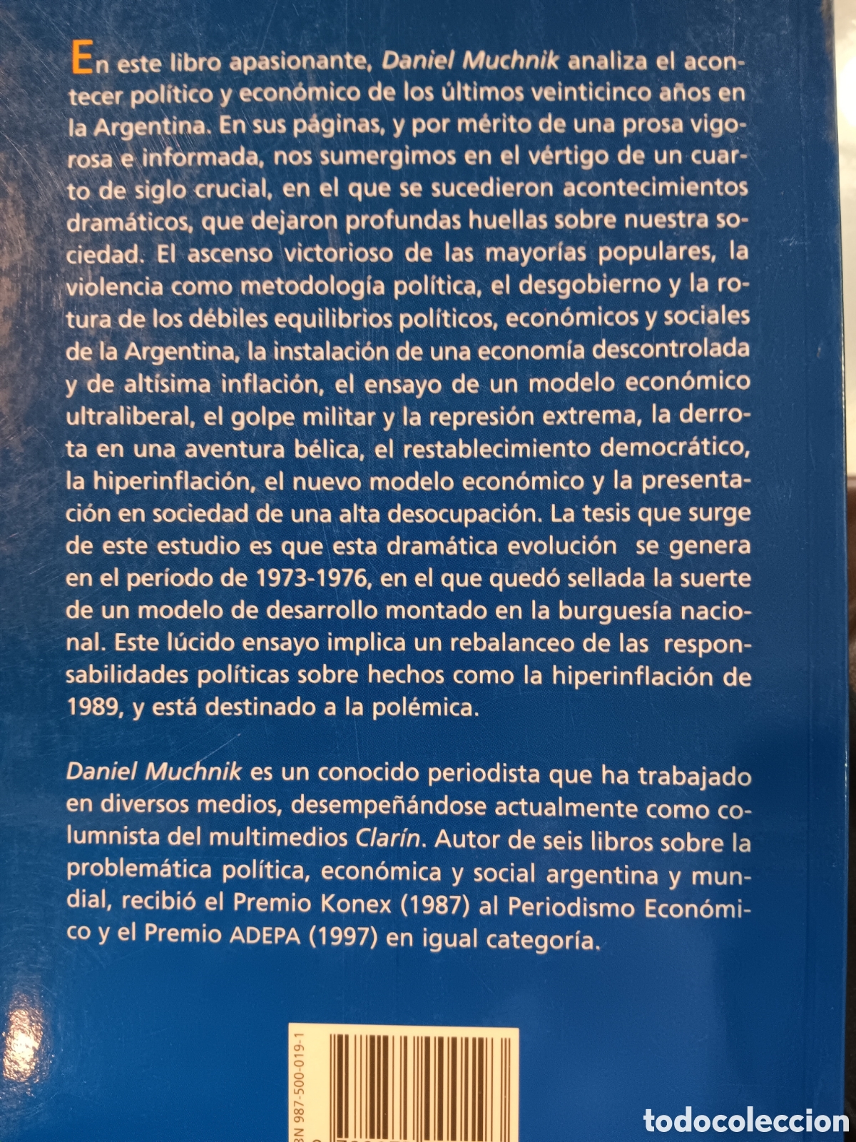 Libros de segunda mano: Daniel Muchnik. Argentina modelo - Foto 2