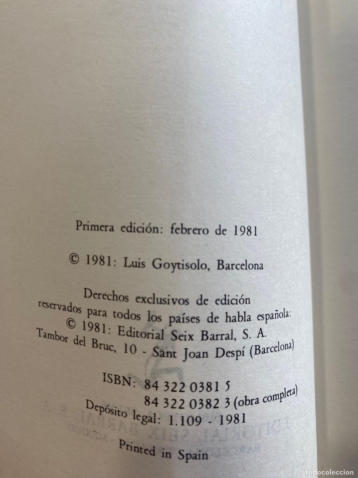 Libros de segunda mano: Luis Goytisolo. Teor&iacute;a del conocimiento. 1&ordf; Edici&oacute;n - Foto 2