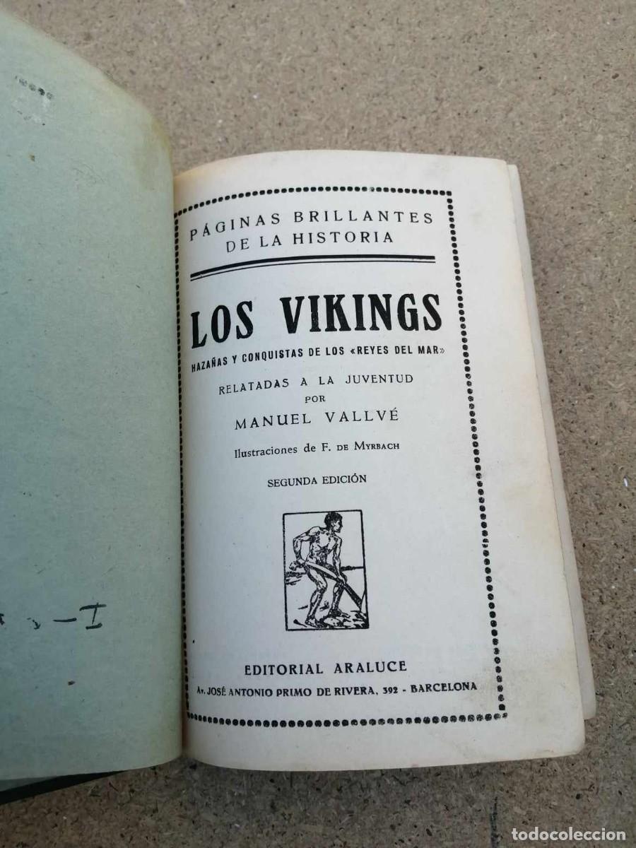 Libros de segunda mano: LOS VIKINGS (MANUEL VALLVE) - Foto 2