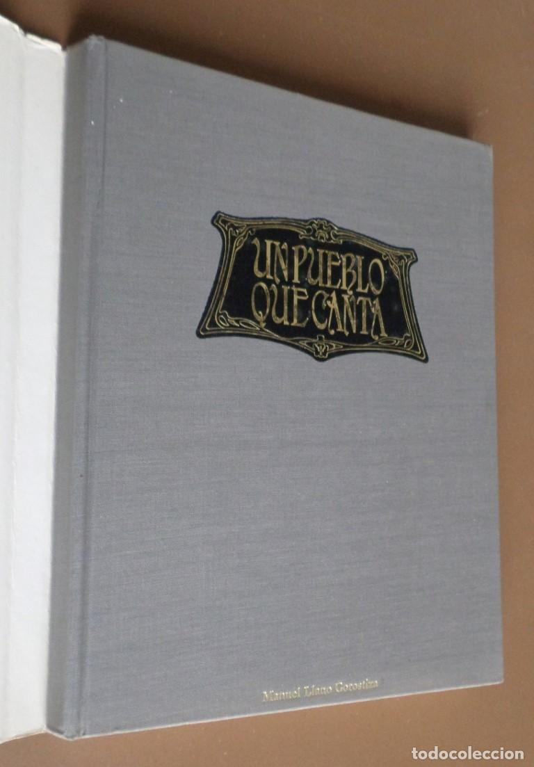 Libros de segunda mano: UN PUEBLO QUE CANTA- Manuel Llano Gorostiza - Foto 4