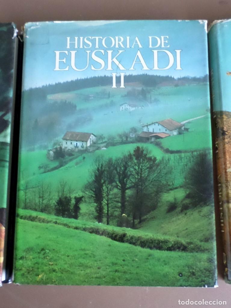 Libros de segunda mano: 3 tomos - HISTORIA DE EUSKADI - Martin de Ugalde - Ed. Planeta 1981 - Foto 3