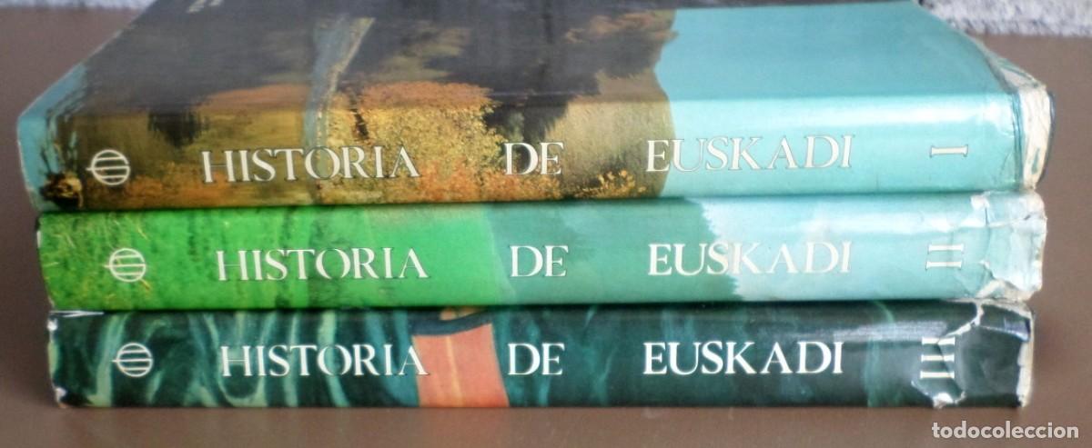 Libros de segunda mano: 3 tomos - HISTORIA DE EUSKADI - Martin de Ugalde - Ed. Planeta 1981 - Foto 6