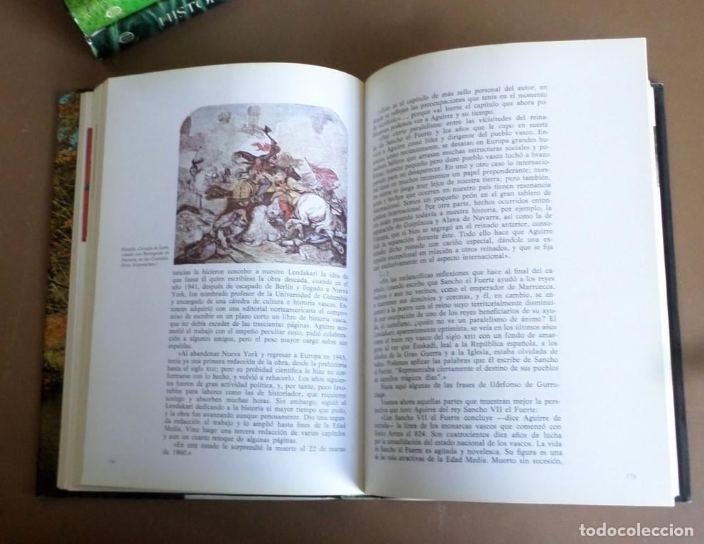 Libros de segunda mano: 3 tomos - HISTORIA DE EUSKADI - Martin de Ugalde - Ed. Planeta 1981 - Foto 10