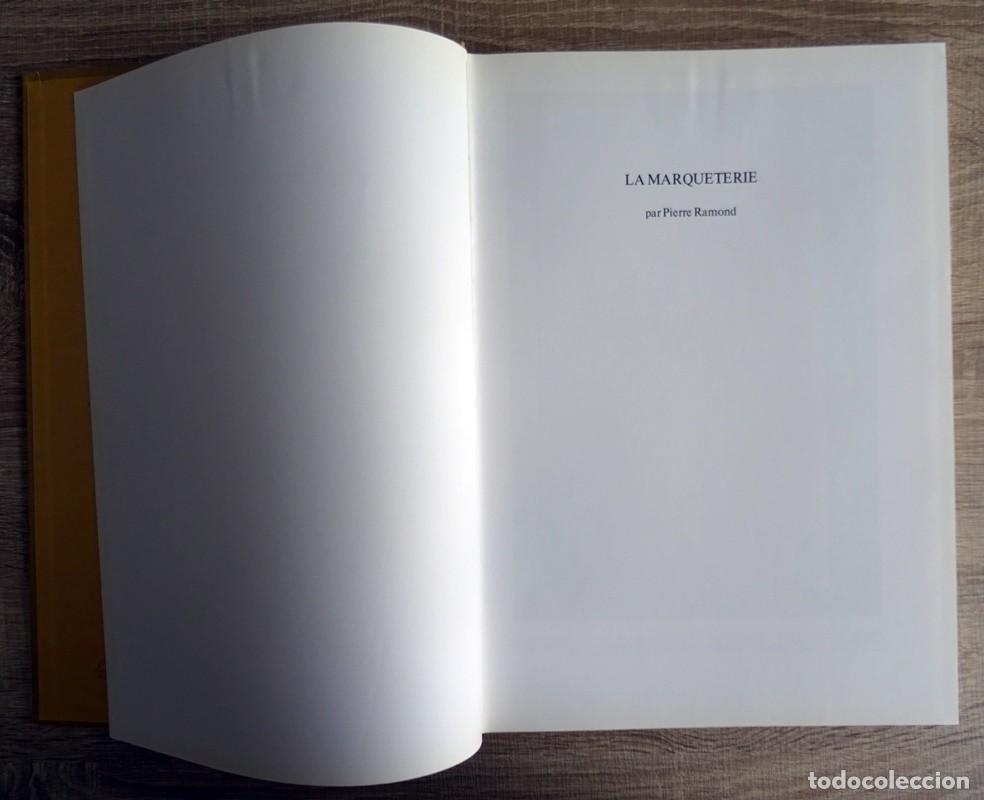 Libros de segunda mano: LA MARQUETERIE PIERRE RAMOND - Foto 3