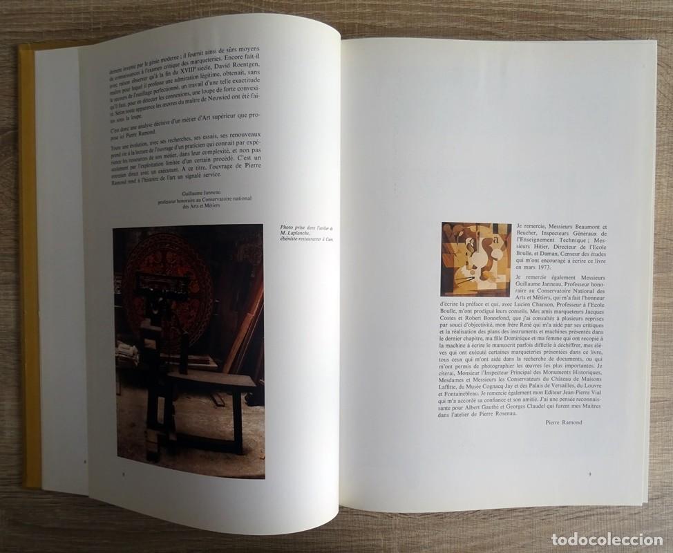 Libros de segunda mano: LA MARQUETERIE PIERRE RAMOND - Foto 4