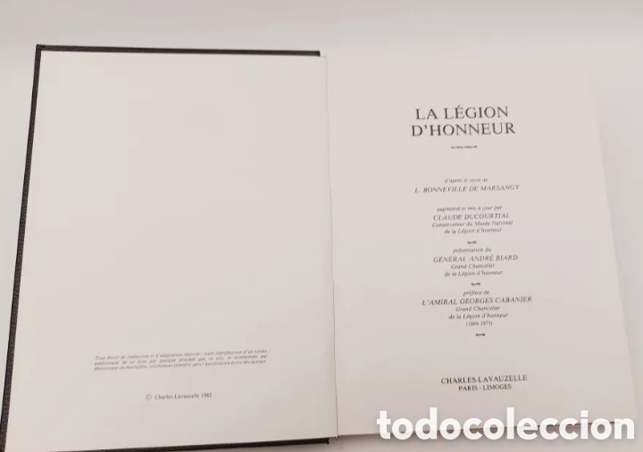 Libros de segunda mano: Libro Napoleon Histoire De La Legion D Honneur 1982 - Foto 6