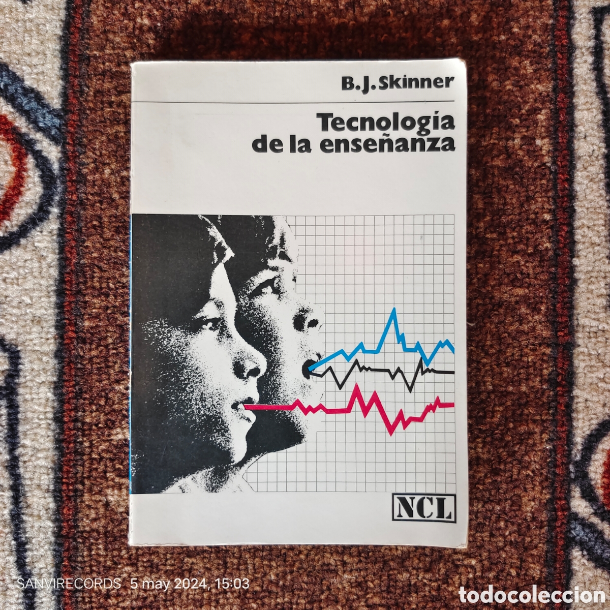 Libros de segunda mano: TECNOLOG&Iacute;A DE LA ENSE&Ntilde;ANZA (B.J. SKINNER) (NCL) - Foto 1
