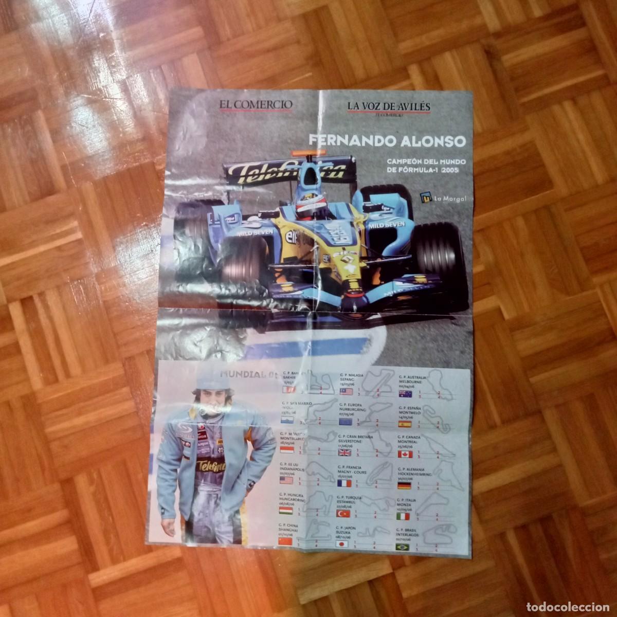 Libros de segunda mano: FERNANDO ALONSO , catalogos posters - Foto 2