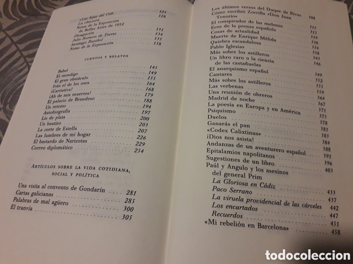 Libros de segunda mano: COLABORACIONES PERIOD&Iacute;STICAS, RAM&Oacute;N VALLE-INCLAN, - Foto 4