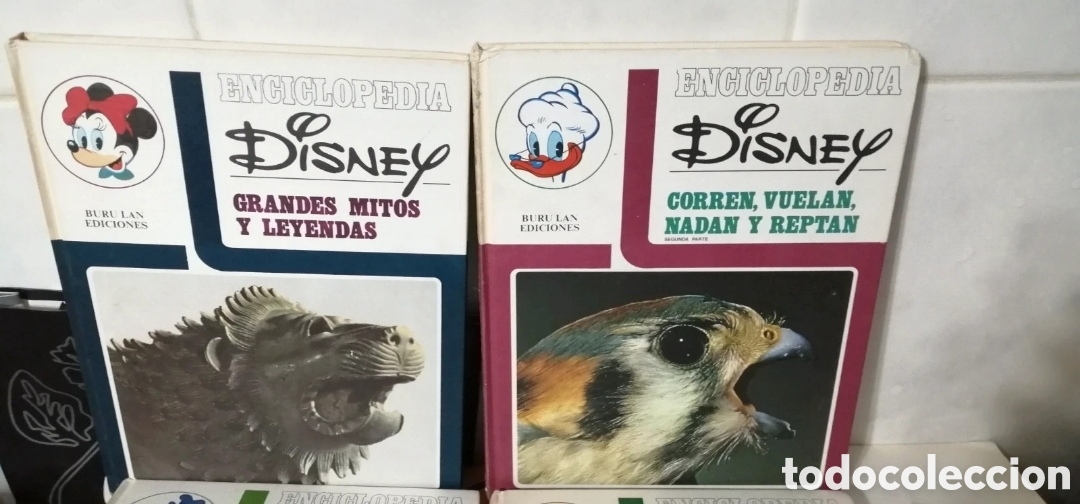 Libros de segunda mano: Disney Enciclopedia 4 tomos Buru Lan Ediciones 1973 - Foto 2