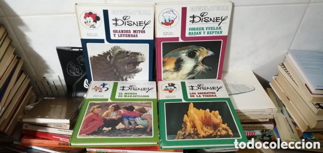 Libros de segunda mano: Disney Enciclopedia 4 tomos Buru Lan Ediciones 1973 - Foto 1