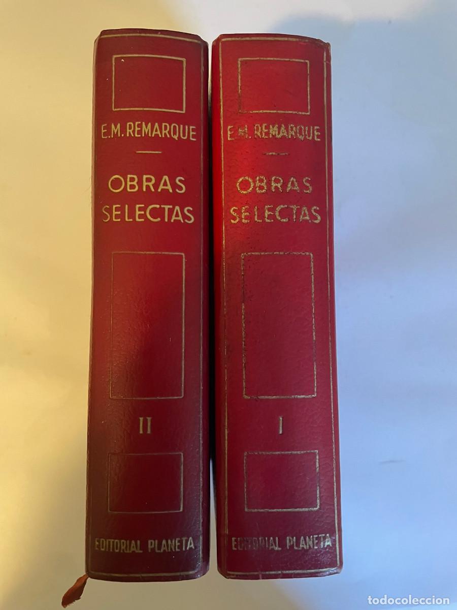 Libros de segunda mano: E.M. REMARQUE Obras selectas (2 tomos) SA10963 - Foto 1