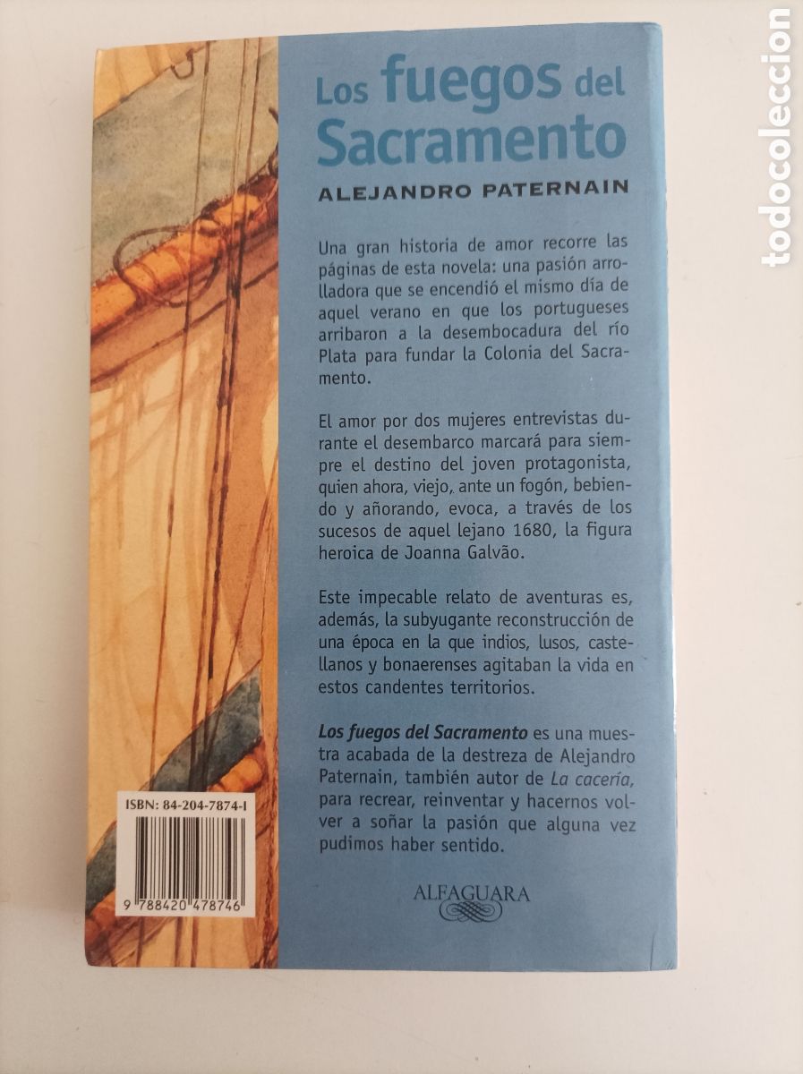 Libros de segunda mano: Los fuegos del Sacramento / Alejandro Paternain - Foto 8