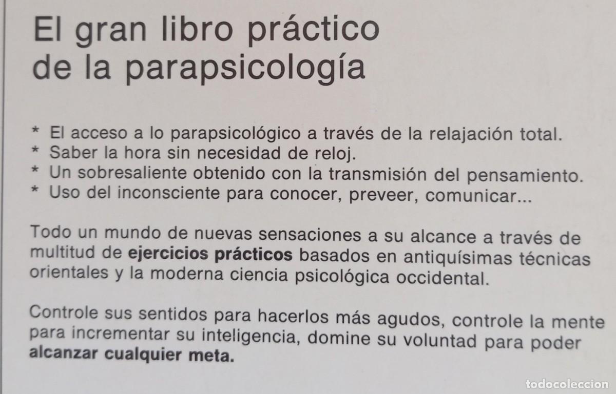 Libros de segunda mano: EL GRAN LIBRO PRACTICO DE LA PARAPSICOLOGIA - LAURA TUAN - Foto 2