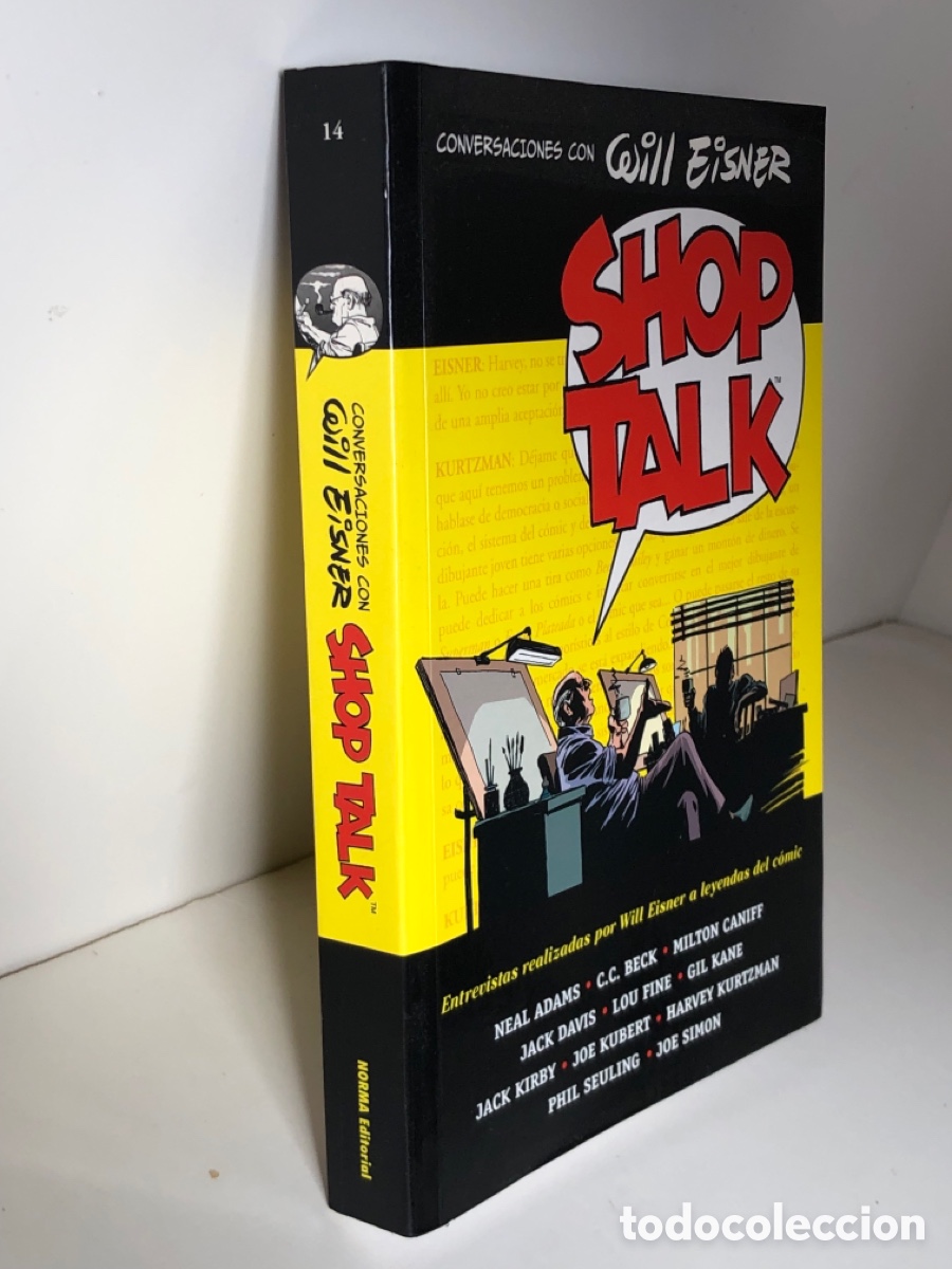 Libros de segunda mano: SHOP TALK. CONVERSACIONES CON WILL EISNER- Norma Editorial - Foto 2
