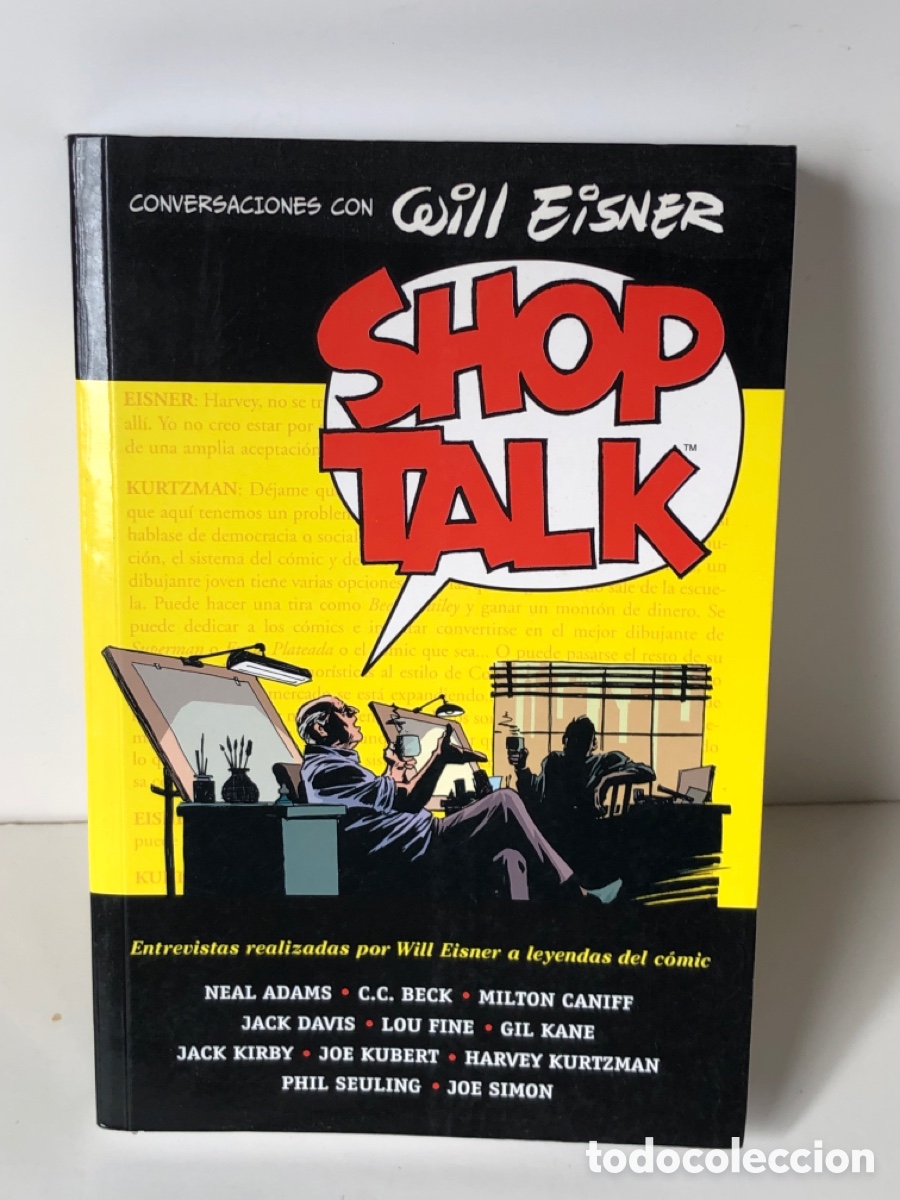 Libros de segunda mano: SHOP TALK. CONVERSACIONES CON WILL EISNER- Norma Editorial - Foto 1