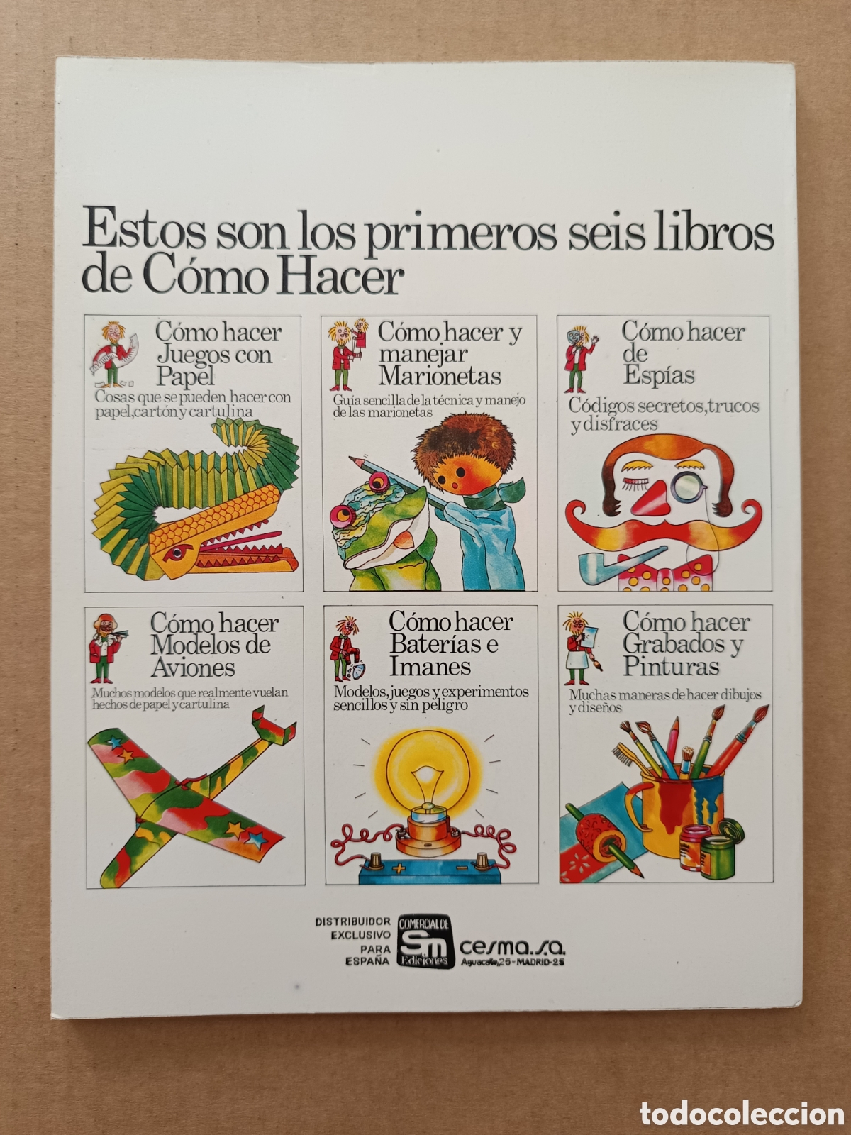 Libros de segunda mano: C&oacute;mo Hacer Juegos Con Papel (Plesa/SM, 1977). - Foto 2