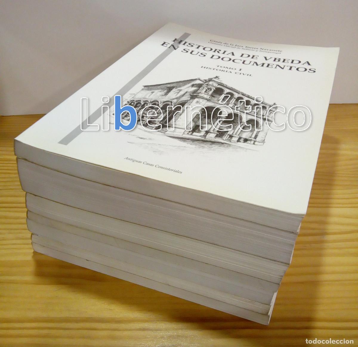 Libros de segunda mano: Historia de &Uacute;beda en sus documentos. Gin&eacute;s de la Jara Torres Navarrete. Obra completa - Foto 1