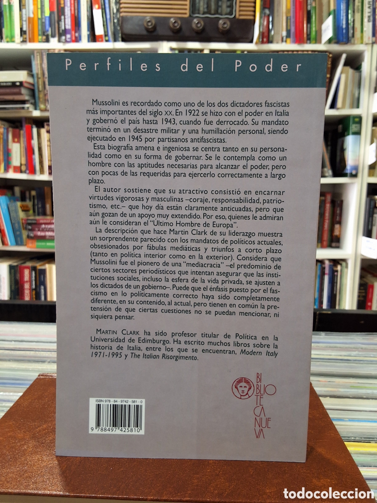 Libros de segunda mano: MUSSOLINI - PERSONALIDAD Y PODER - MARTIN CLARK - LIBRO NUEVO - Foto 3