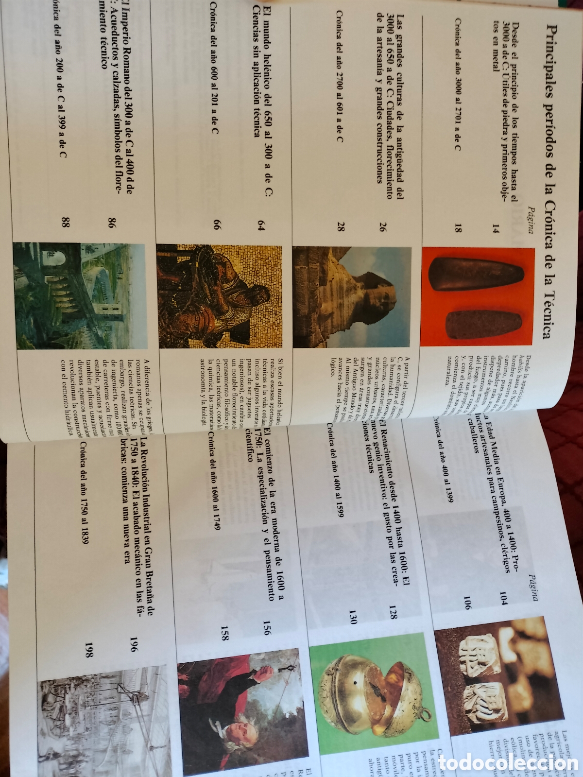 Libros de segunda mano: Libro Cr&oacute;nica de la t&eacute;cnica, diario16 - Foto 2