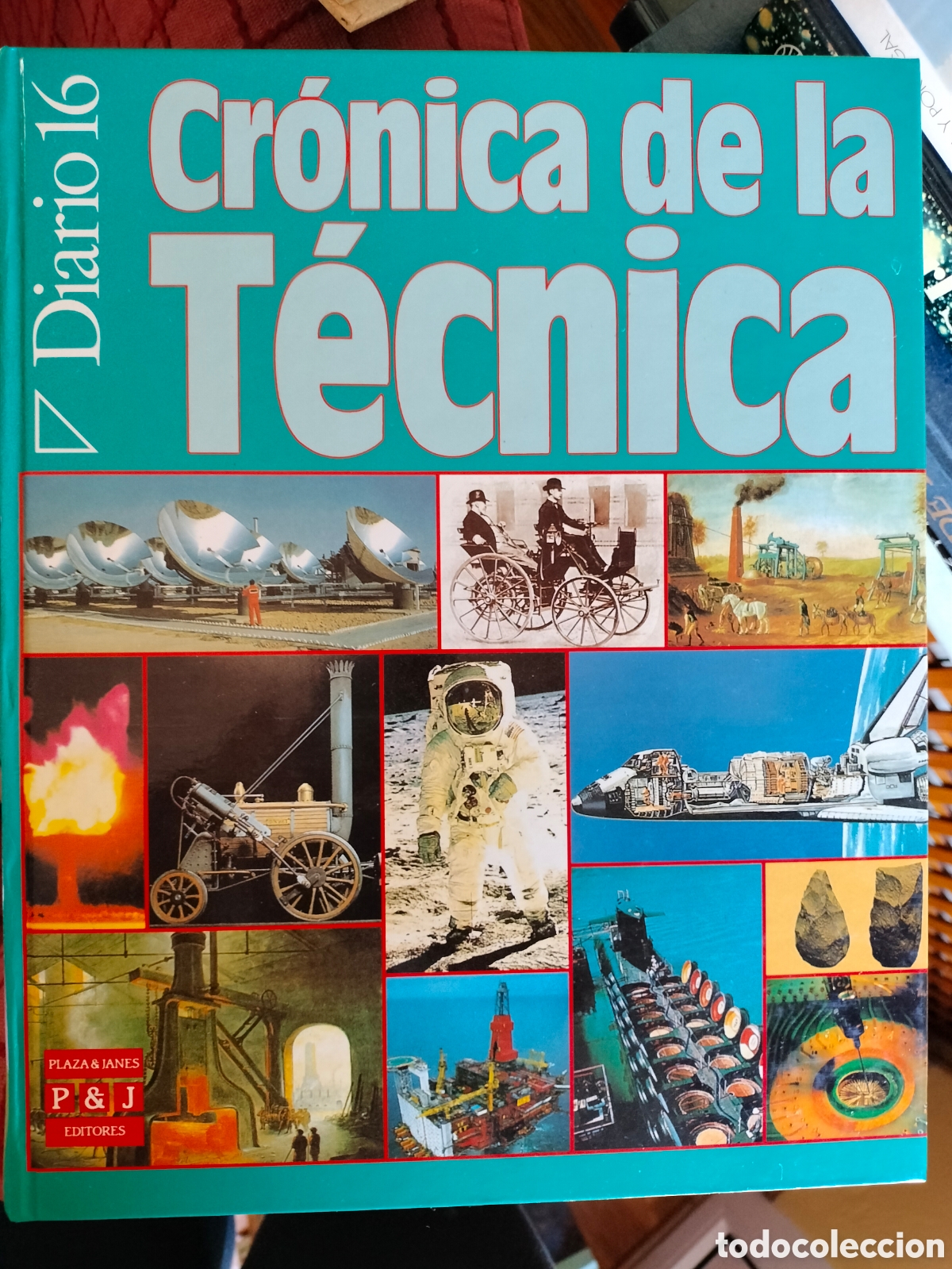 Libros de segunda mano: Libro Cr&oacute;nica de la t&eacute;cnica, diario16 - Foto 1