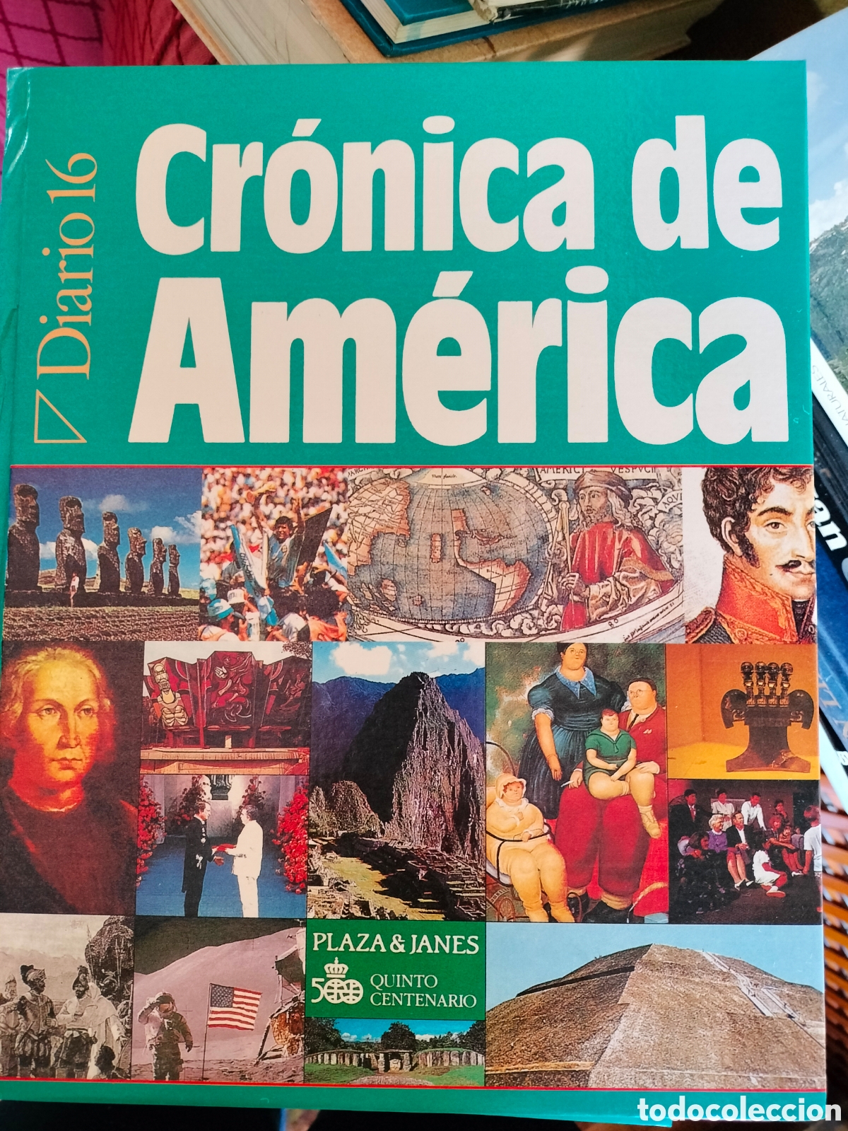 Libros de segunda mano: Libro Cr&oacute;nica de Am&eacute;rica,diario 16 - Foto 1