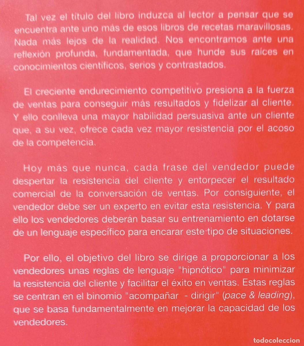 Libros de segunda mano: COMO VENDER A CLIENTES RESISTENTES - CARLOS ROSSER - Foto 2