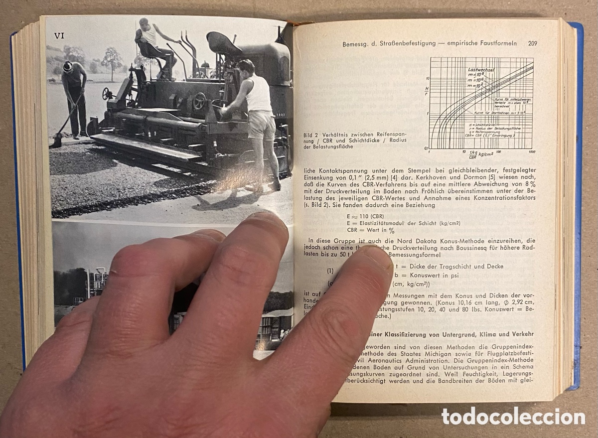 Libros de segunda mano: STRASSENBAU TASCHENBUCH. L&Auml;MMLEIN. CONSTRUCCI&Oacute;N VIAL - LIBRO DE BOLSILLO. - Foto 7