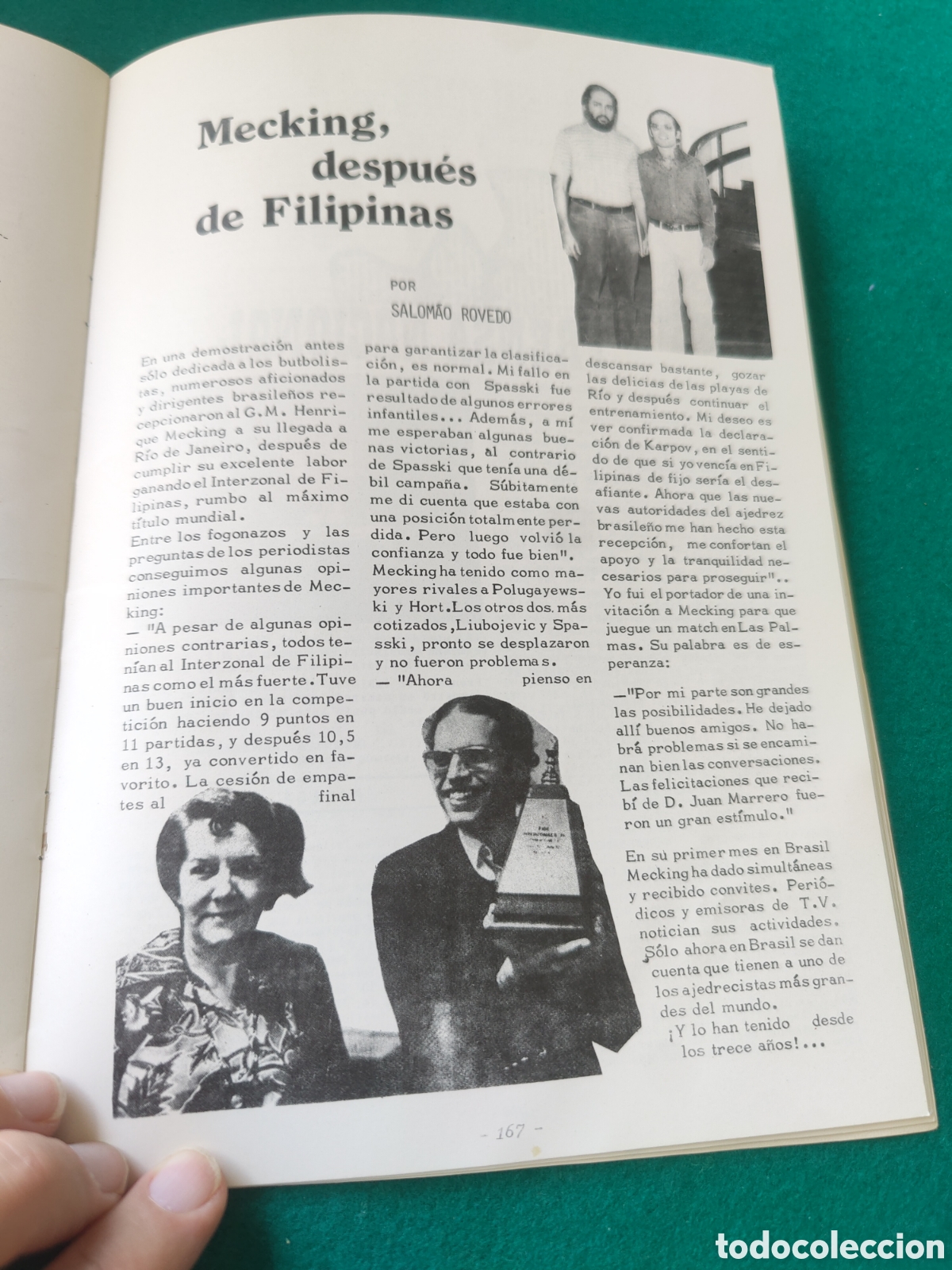 Libros de segunda mano: AJEDREZ 6000. SEPTIEMBRE 1976. N&Uacute;MERO 62. - Foto 5