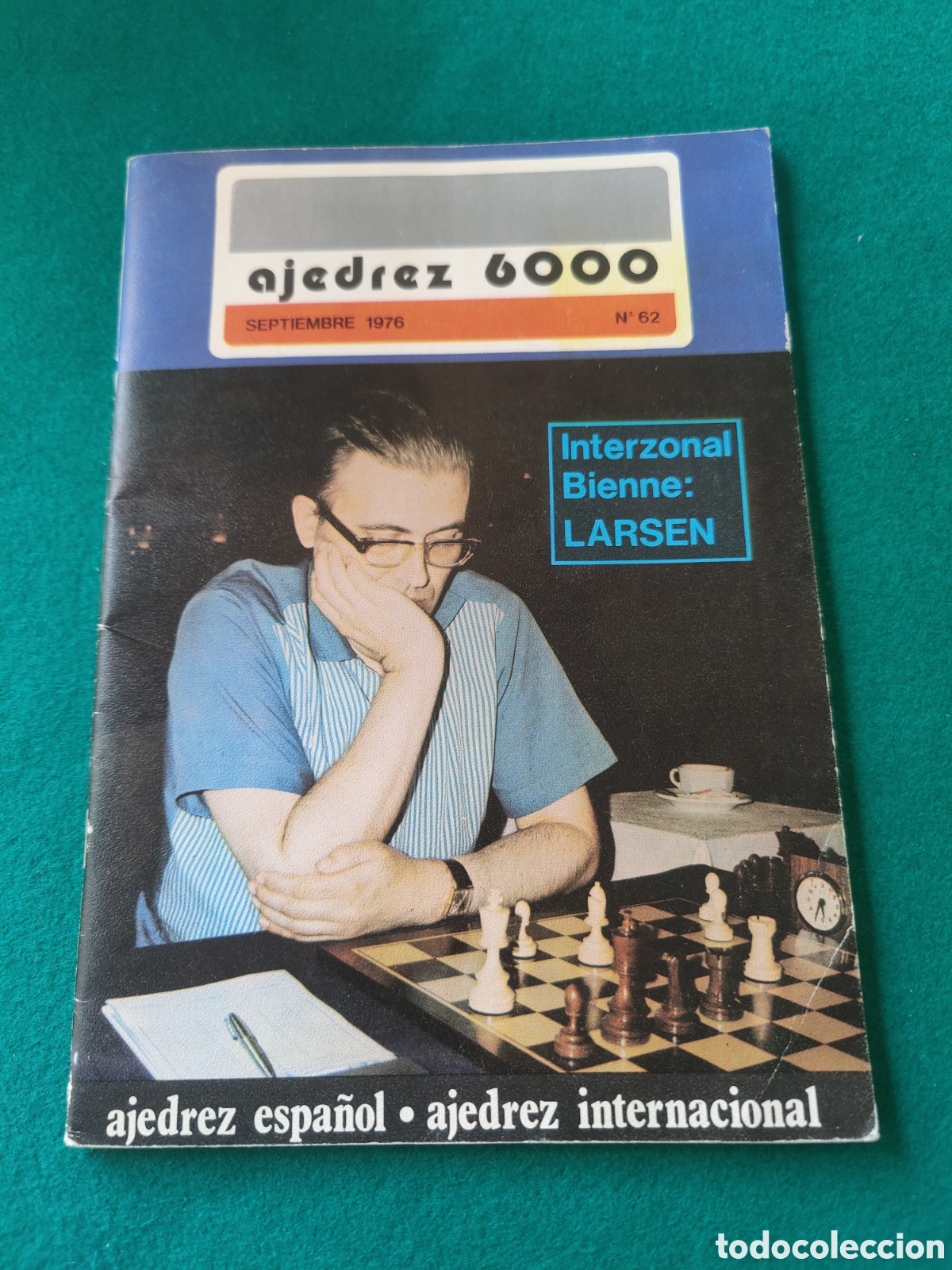 Libros de segunda mano: AJEDREZ 6000. SEPTIEMBRE 1976. N&Uacute;MERO 62. - Foto 1