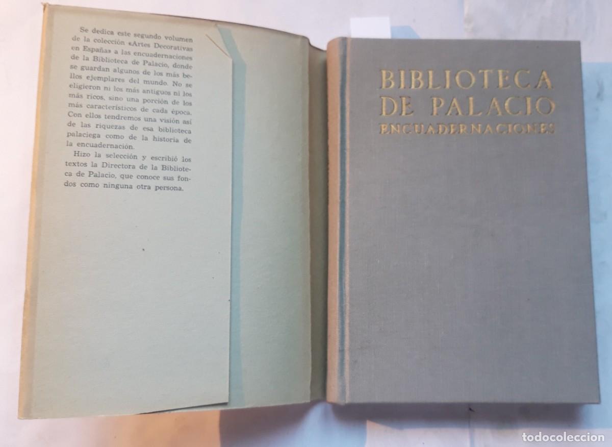 Libros de segunda mano: Biblioteca de Palacio-Encuadernaciones Introducci&oacute;n/notas de Matilde L&oacute;pez Serrano-1950 - Foto 3