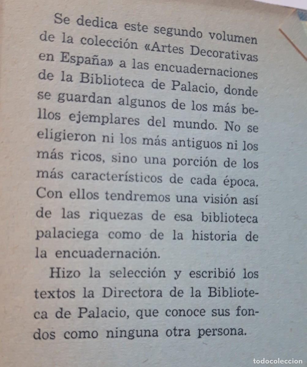 Libros de segunda mano: Biblioteca de Palacio-Encuadernaciones Introducci&oacute;n/notas de Matilde L&oacute;pez Serrano-1950 - Foto 4