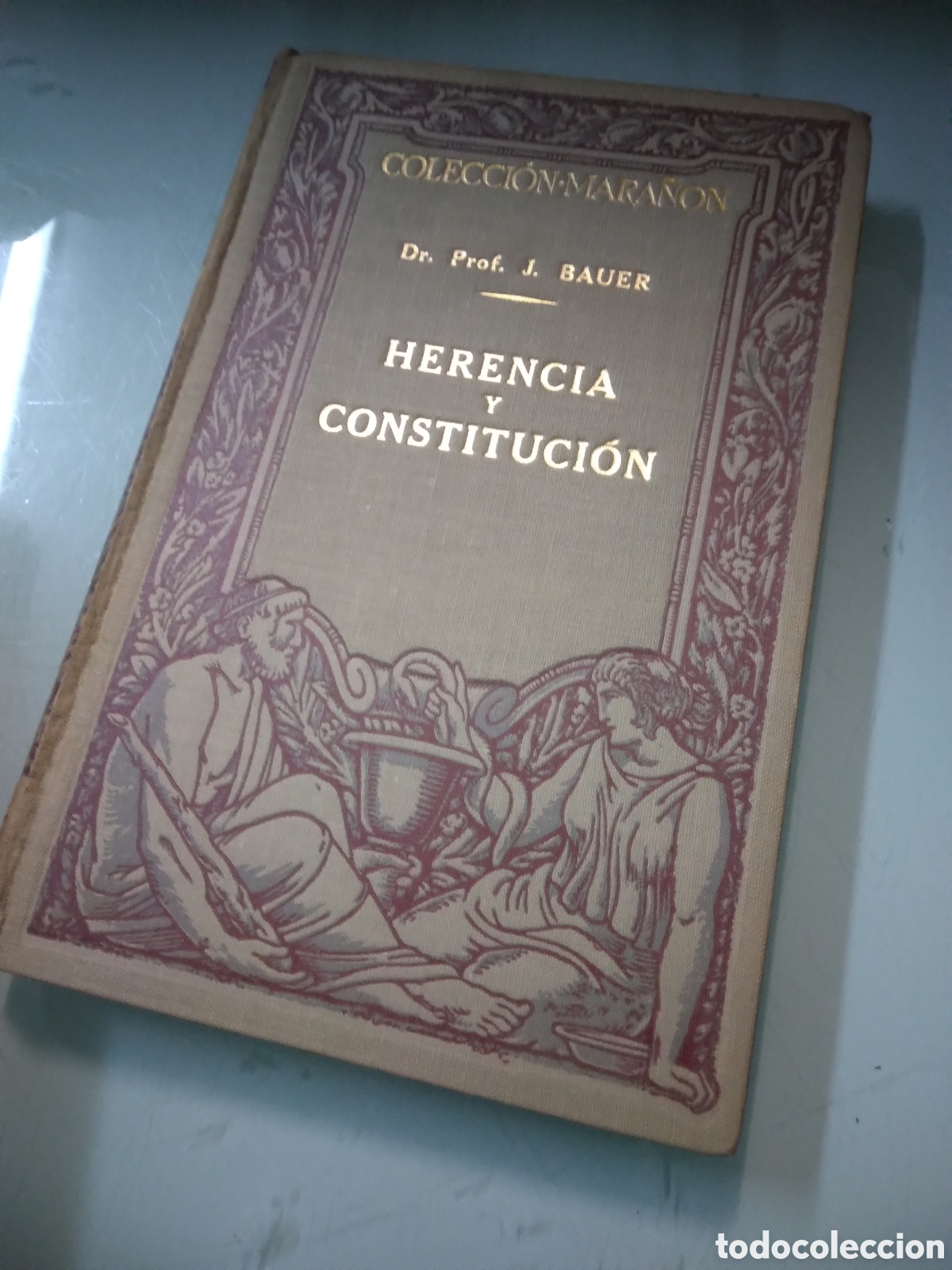 Libros de segunda mano: Colecci&oacute;n Mara&ntilde;on, Bauer, Herencia y Constitucion - Foto 1